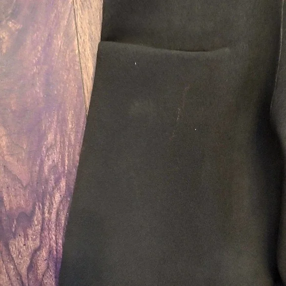 SKI WARM WETSUIT LARGE APPROX 26” WAIST 9” INSEAM ZIP UP WATER SKIING BLACK RED - Picture 8 of 12